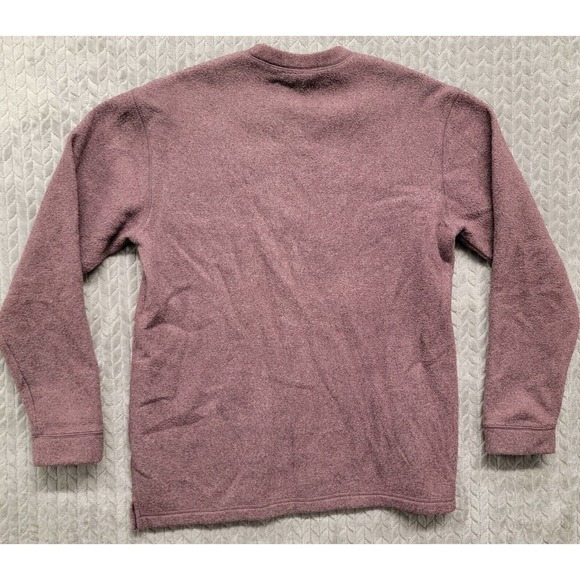 Guess USA Question Mark Logo Crewneck Sweatshirt Purple Men’s Size XL - Picture 8 of 9